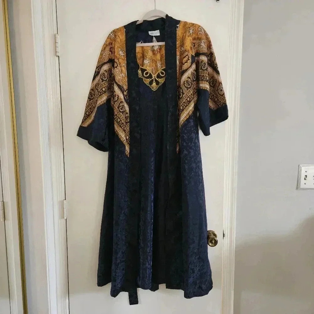VINTAGE Russell Newman Intimates Gown and Robe